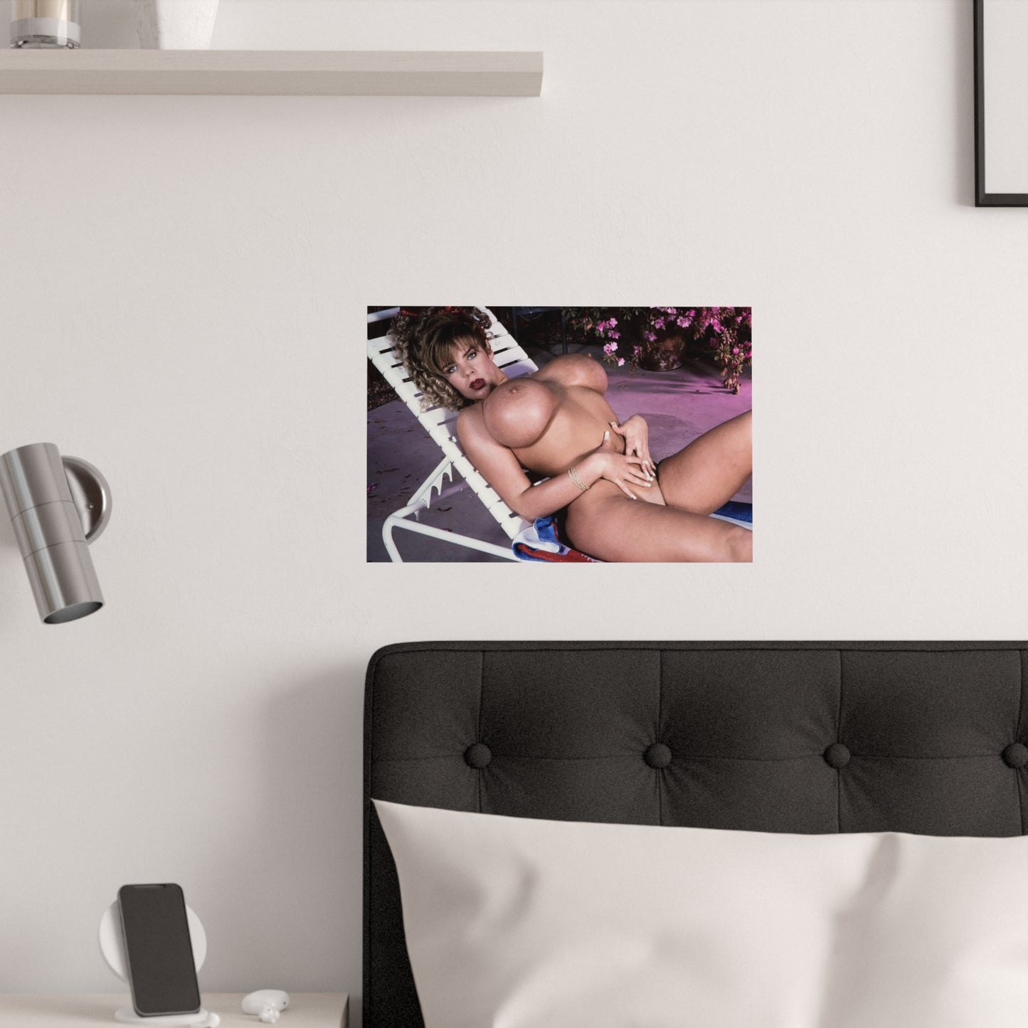 Satin Posters (210gsm) Busty Candy Cantaloupes Nude