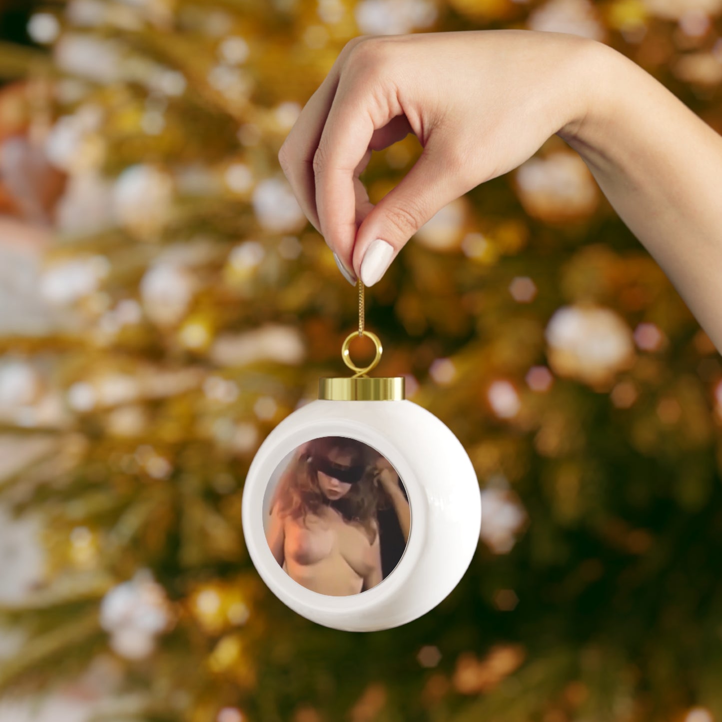 Christmas Ball Ornament Traci Lords Nude