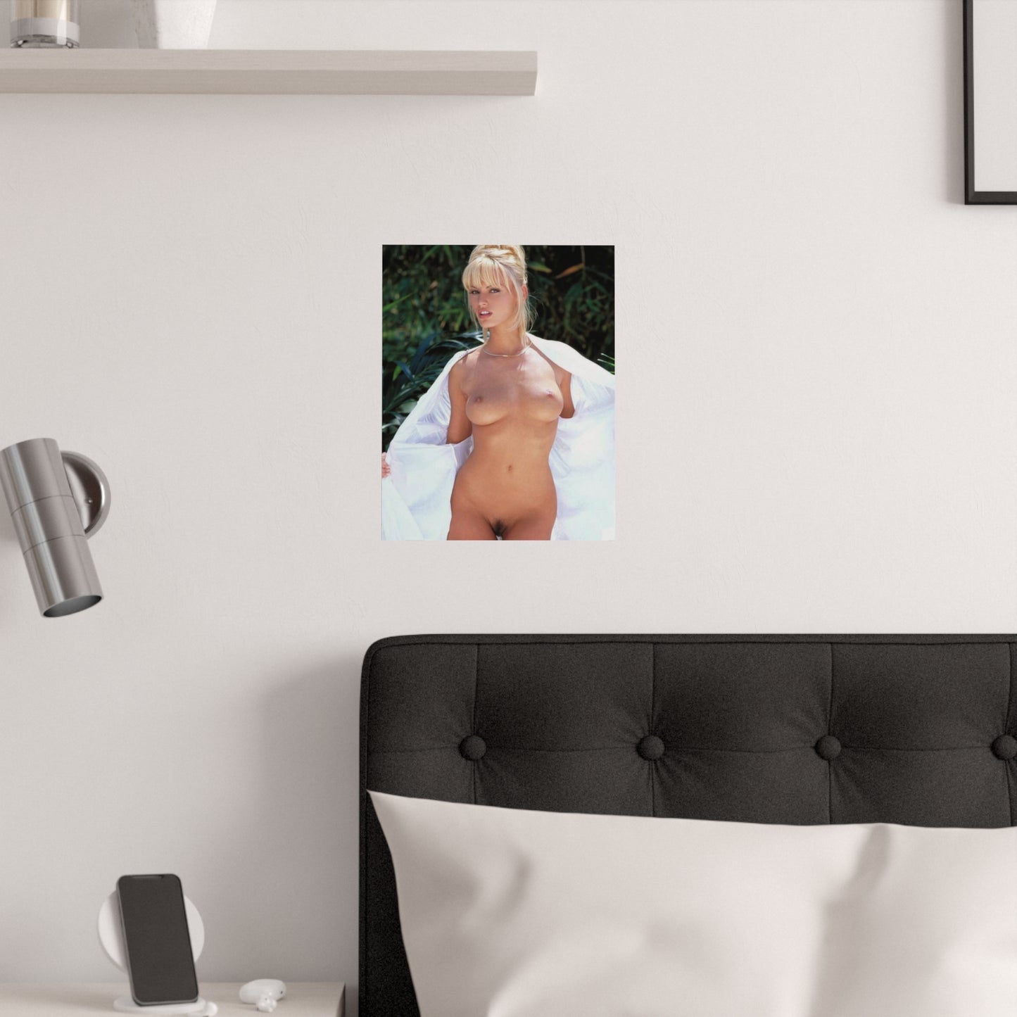 Satin Posters (210gsm) Retro Pornstar Anita Blond