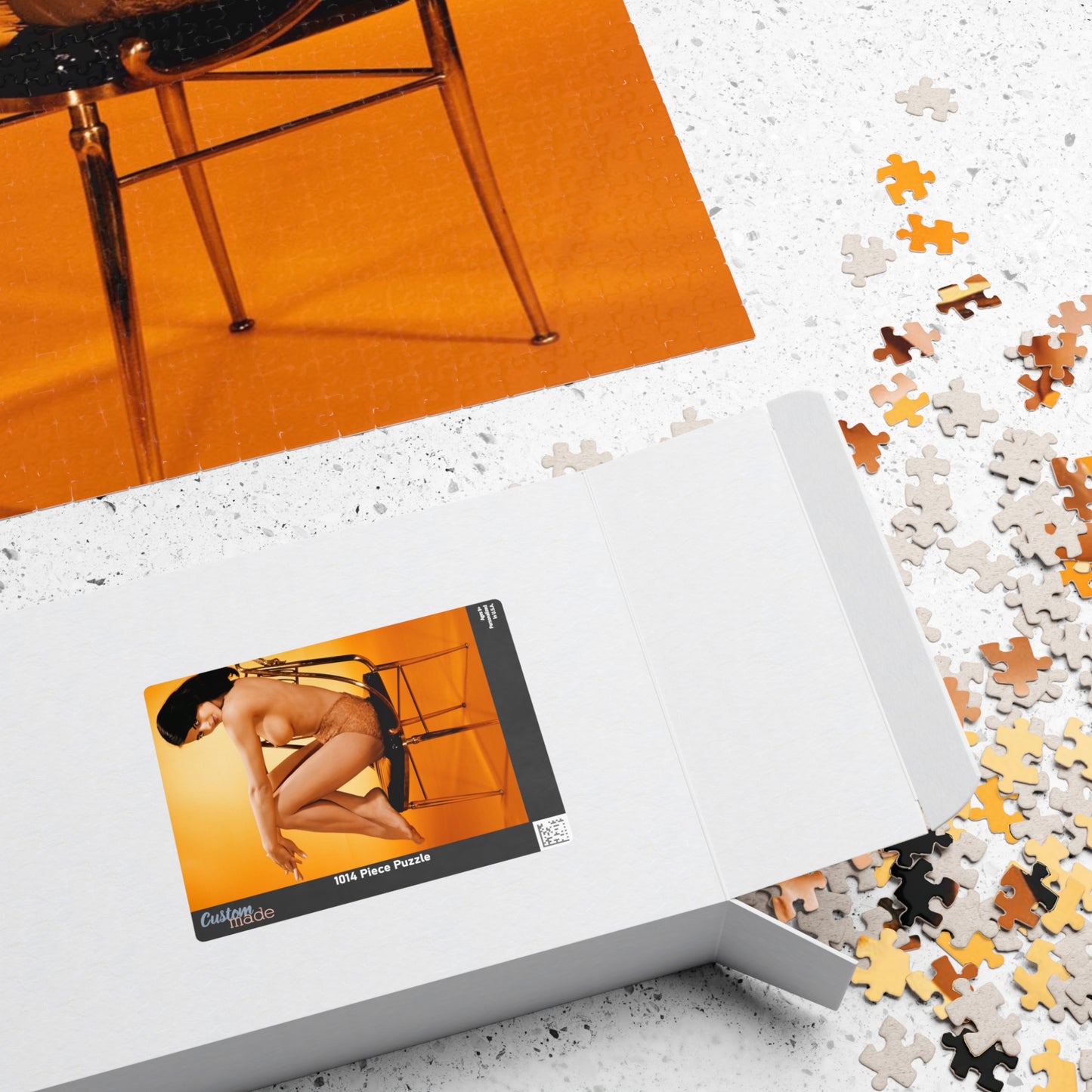 Puzzle (110, 252, 500, 1014-piece) Playmate 1959 Virginia Gordon Nude #2