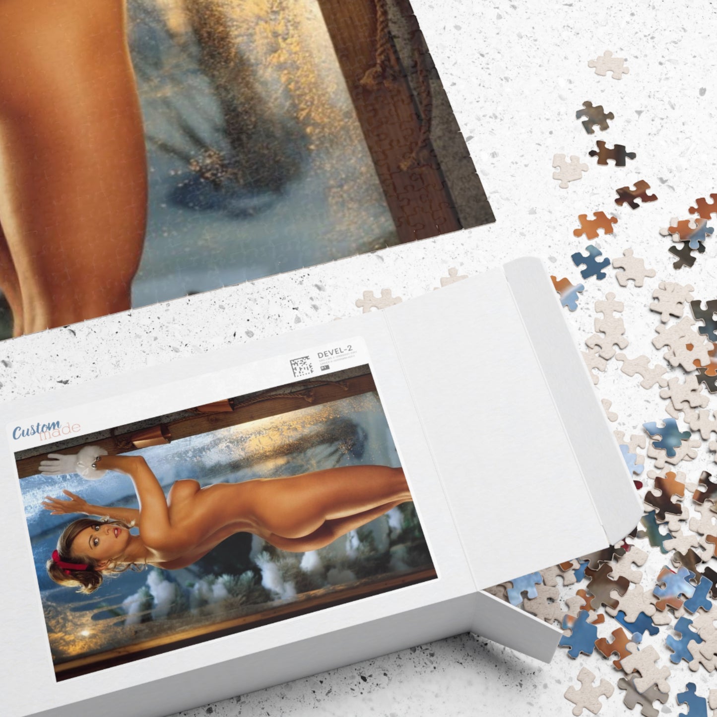 Puzzle (110, 252, 500, 1014-piece) Playboy Playmate December 1997 Karen Mcdougal