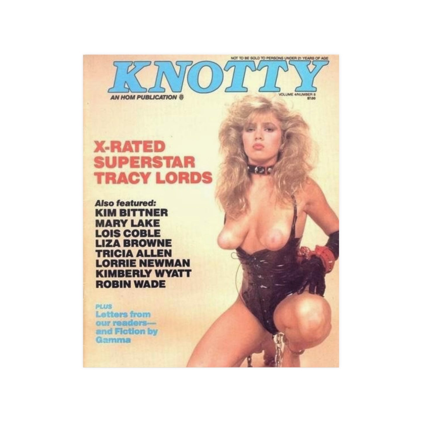 Satin Posters (210gsm) Traci Lords Nude