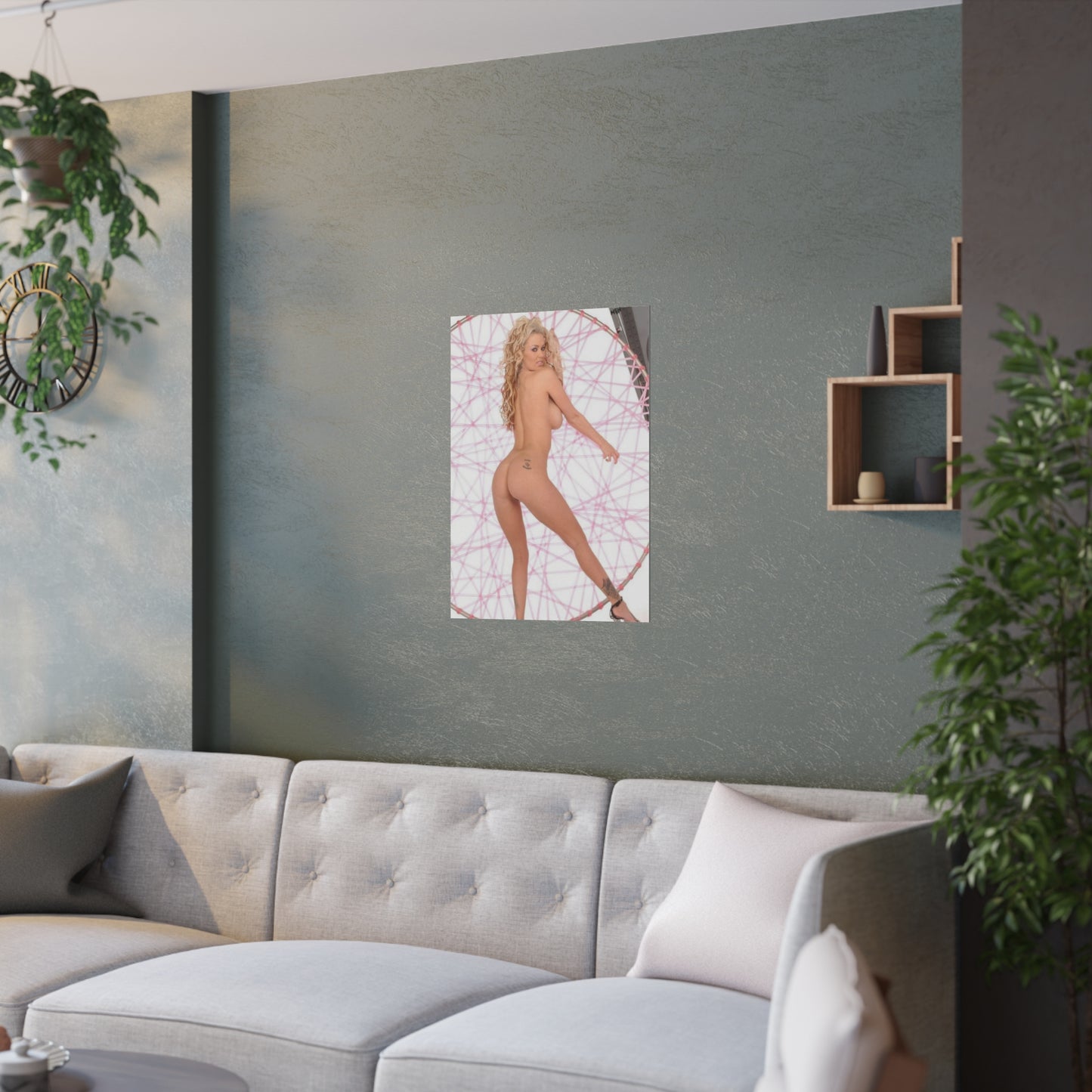 Satin Posters (210gsm) Pornstar Jenna Jameson Nude