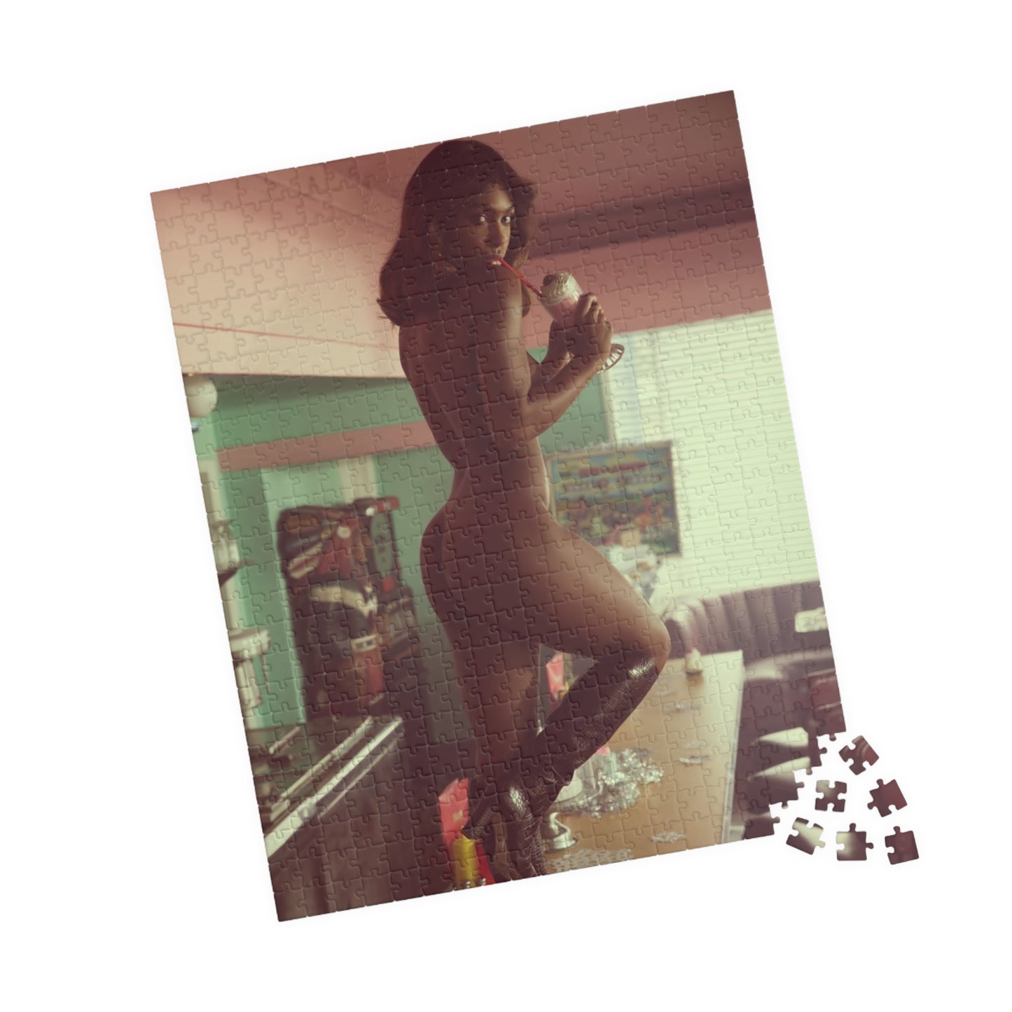Puzzle (110, 252, 500, 1014-piece) Playboy Playmate December 2018 Jordan Emanuel