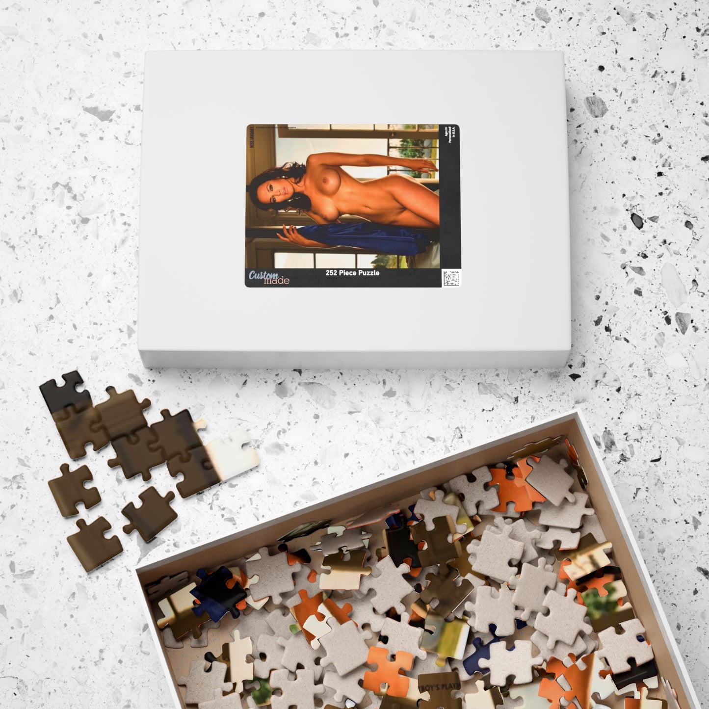 Puzzle (110, 252, 500, 1014-piece) Playmate January 2009 Dasha Astafieva