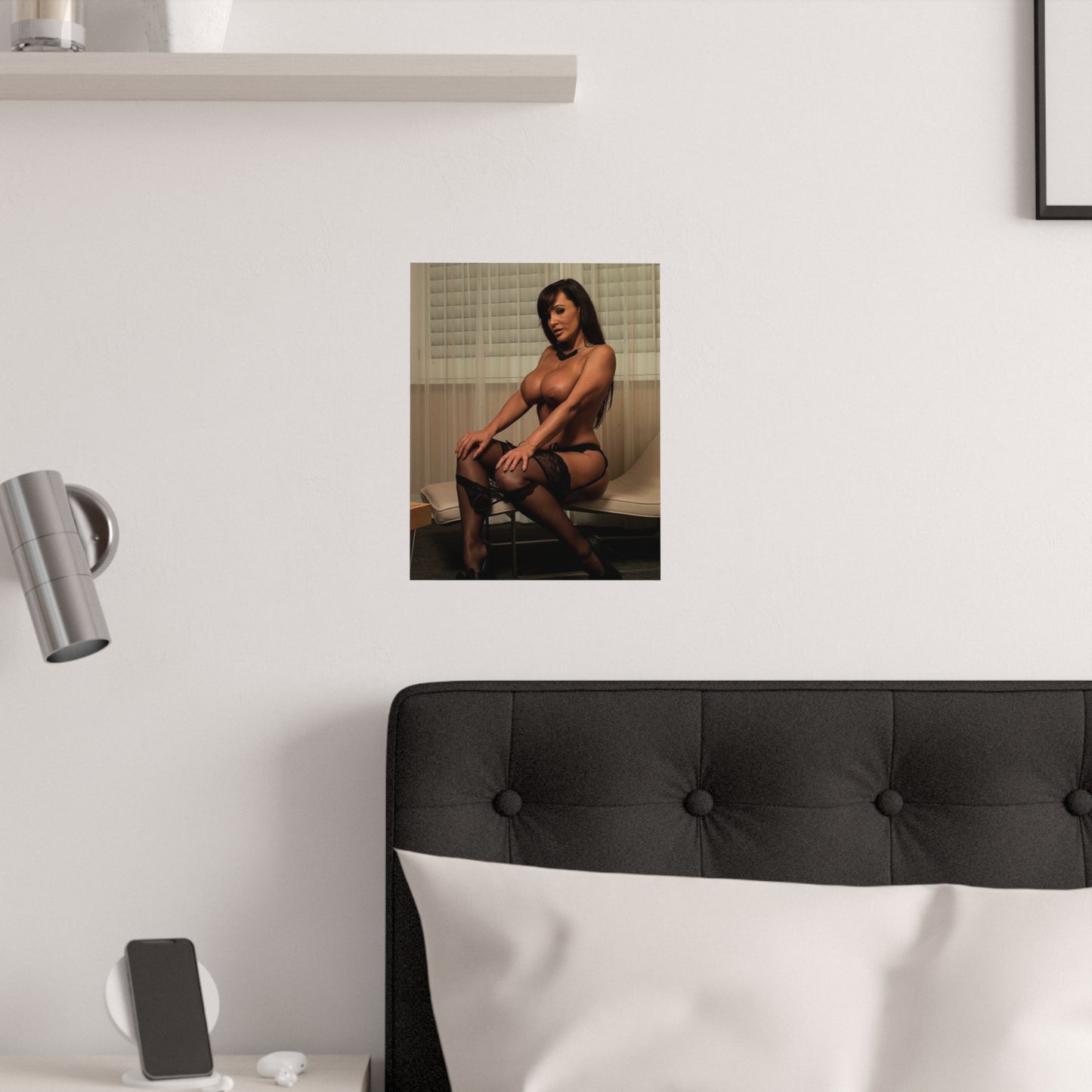 Satin Posters (210gsm) Pornstar Lisa Ann Nude