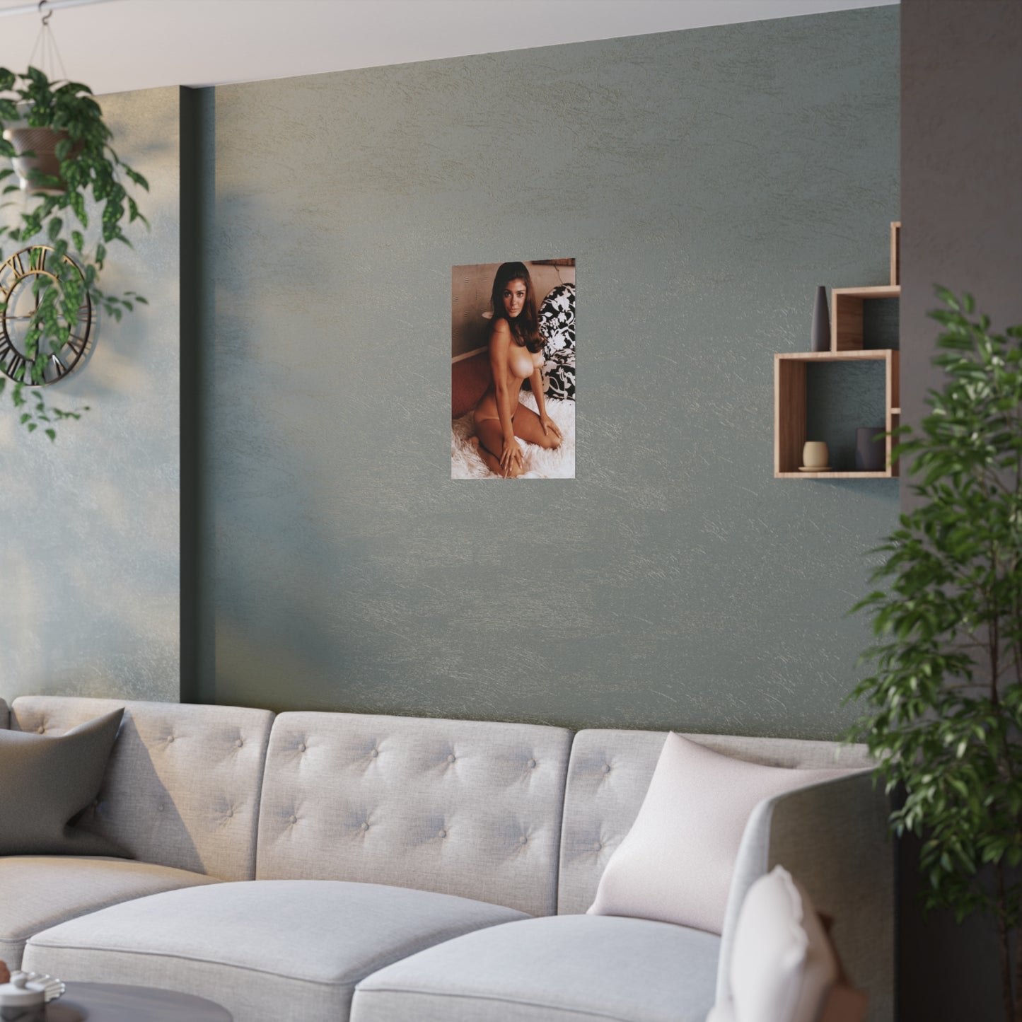 Satin Posters (210gsm) Playboy Playmate Cynthia Myers Nude