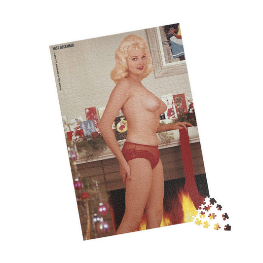 Puzzle (110, 252, 500, 1014-piece) Playboy Playmate December 1960 Carol Eden