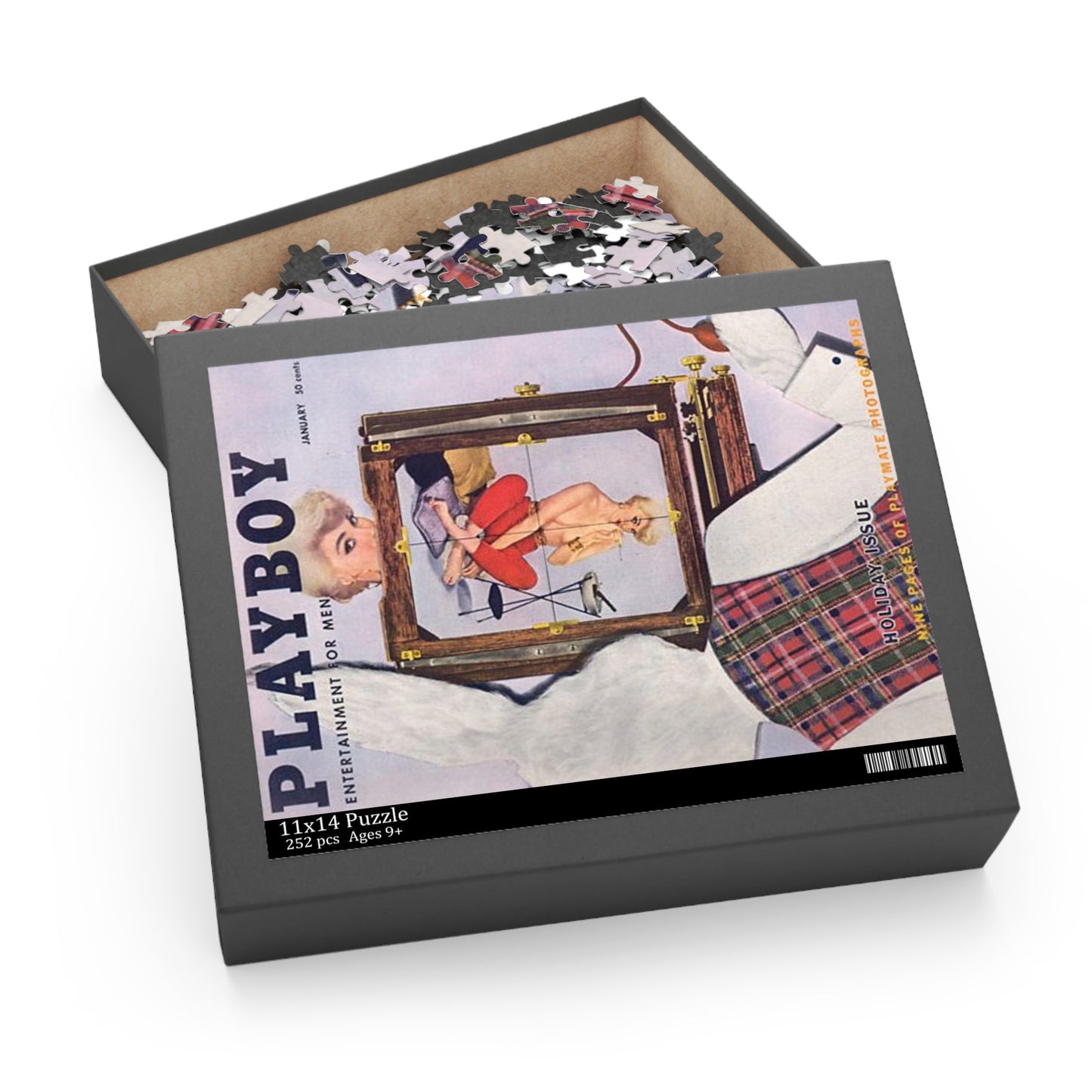 Puzzle (120, 252, 500-Piece) Playboy Cover January 1956