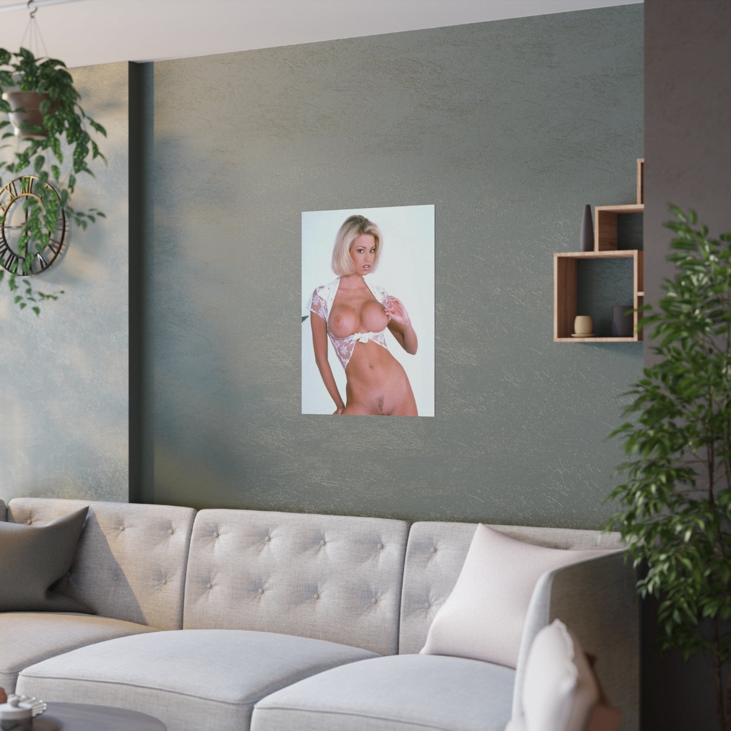 Satin Posters (210gsm) Pornstar Jenna Jameson Nude