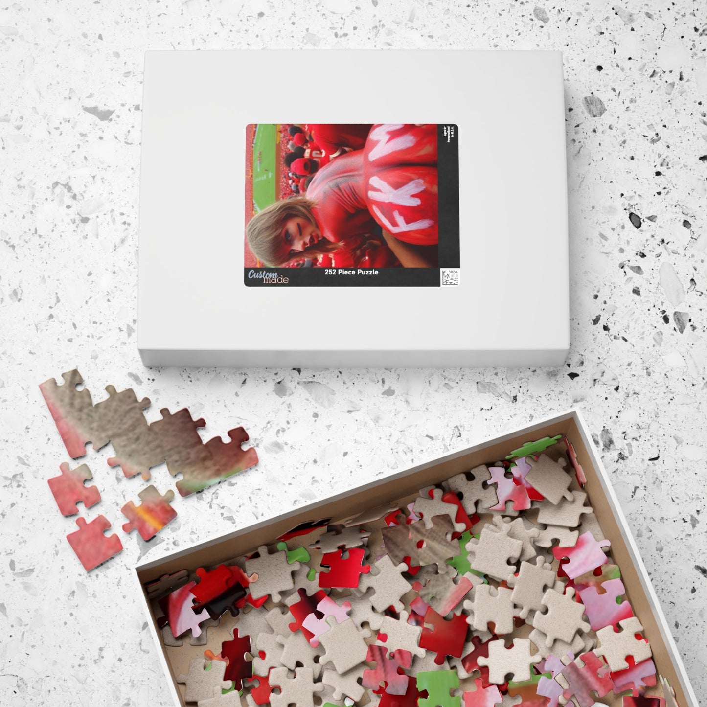 Puzzle (110, 252, 520, 1014-piece) Taylor Swift AI Nudes