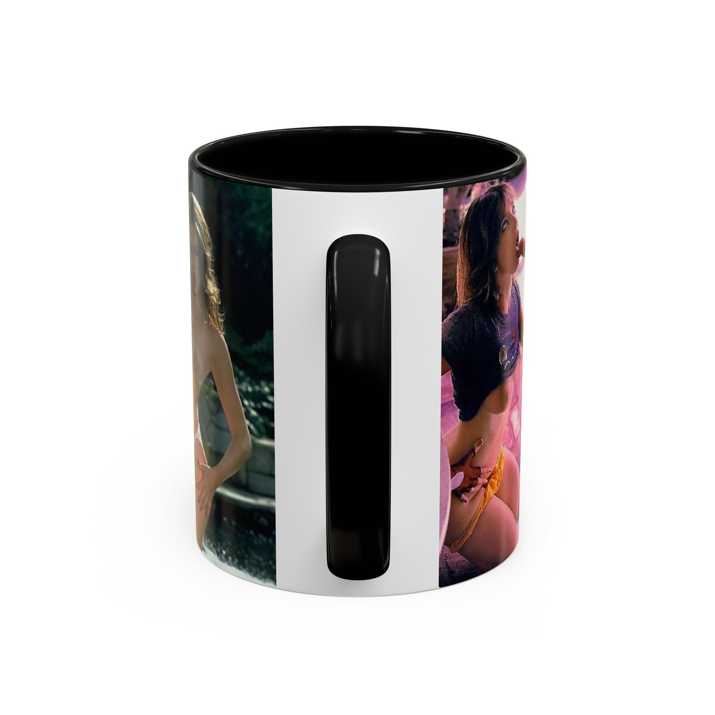 Accent Coffee Mug (11, 15oz) Traci Lords Nude Naked Retro Fuck Sex