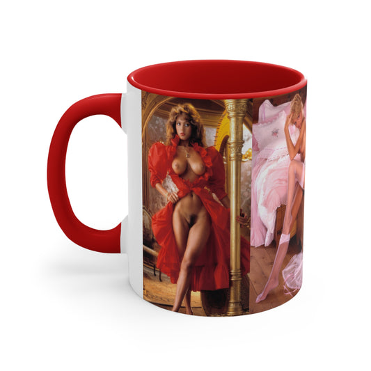 Accent Coffee Mug, 11oz Playboy Playmates 1983 January - April