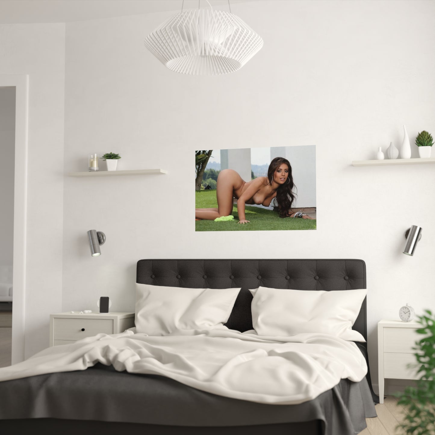 Satin Posters (210gsm) Porn Star Jynx Maze Nude