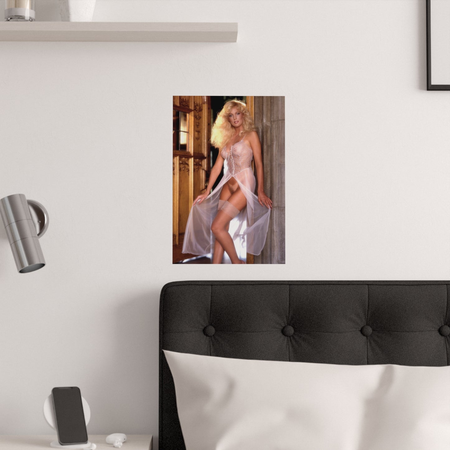 Satin Posters (210gsm) Playboy Playmate May 1985 Kathy Shower