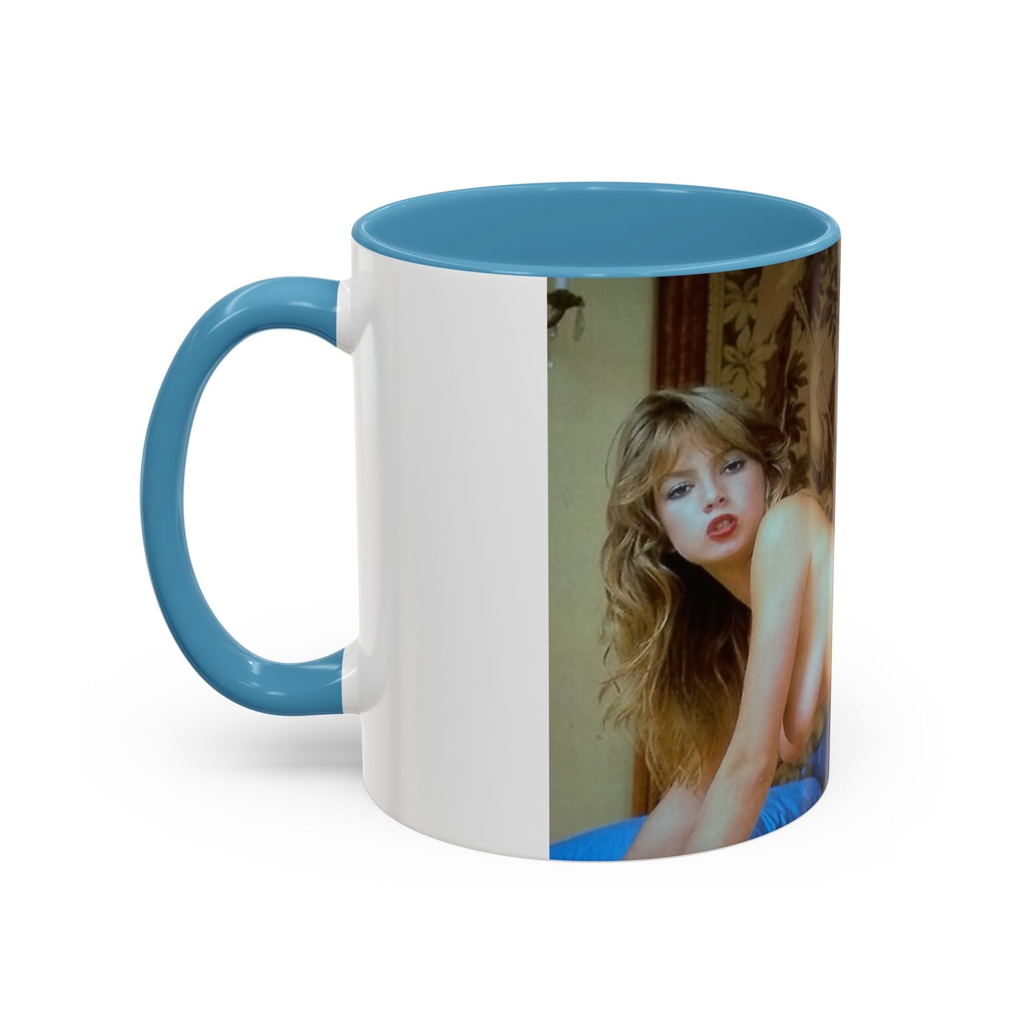 Accent Coffee Mug (11, 15oz) Traci Lords Retro Porn Star Nude Naked