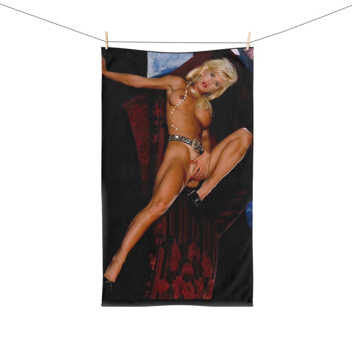 Hand Towel Amber Lynn Nude