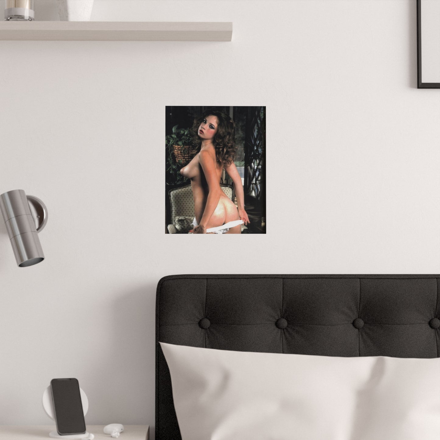 Satin Posters (210gsm) Retro Porn Star 1980s Traci