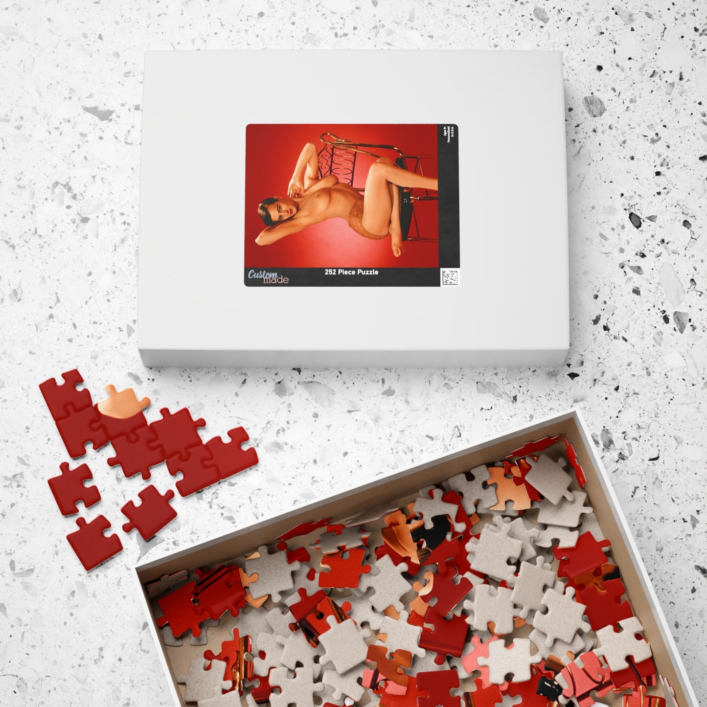 Puzzle (110, 252, 500, 1014-piece) Playmate 1959 Virginia Gordon Nude