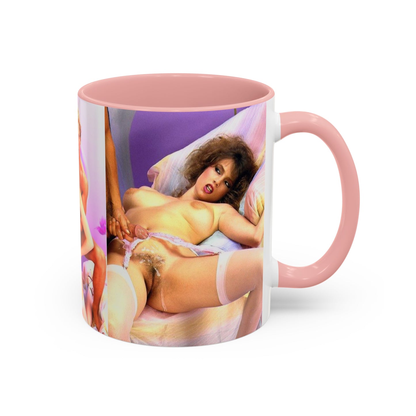 Accent Coffee Mug (11, 15oz) Traci Lords Nude Naked Retro Fuck Sex