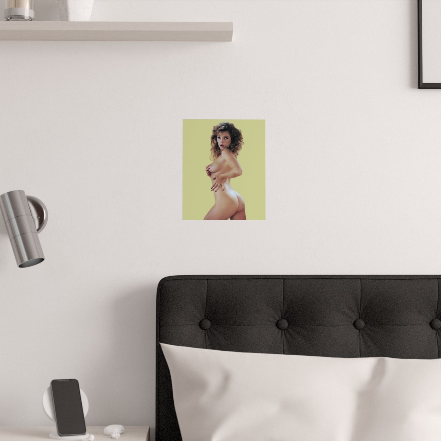 Satin Posters (210gsm) Retro Porn Star 1980s Traci