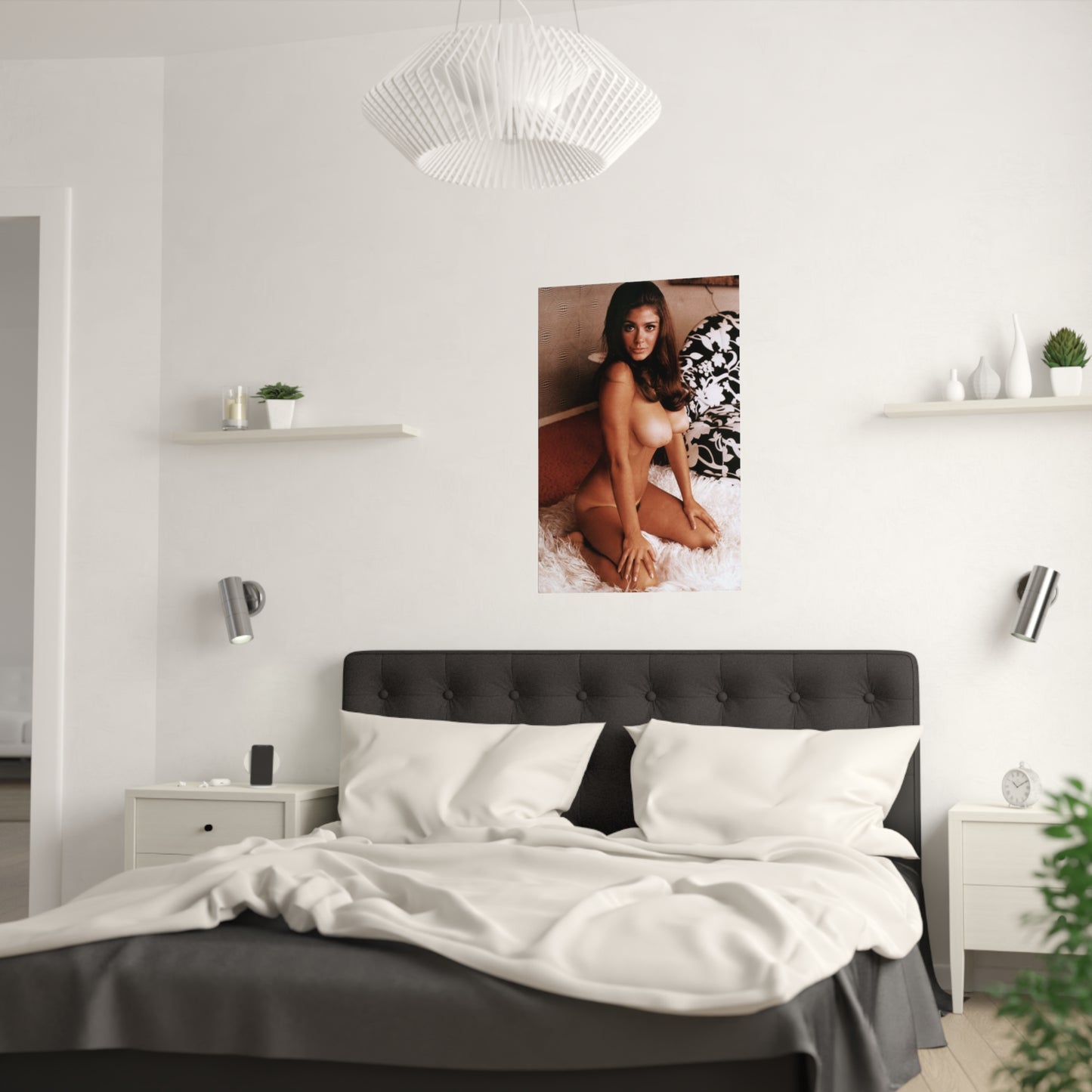 Satin Posters (210gsm) Playboy Playmate Cynthia Myers Nude
