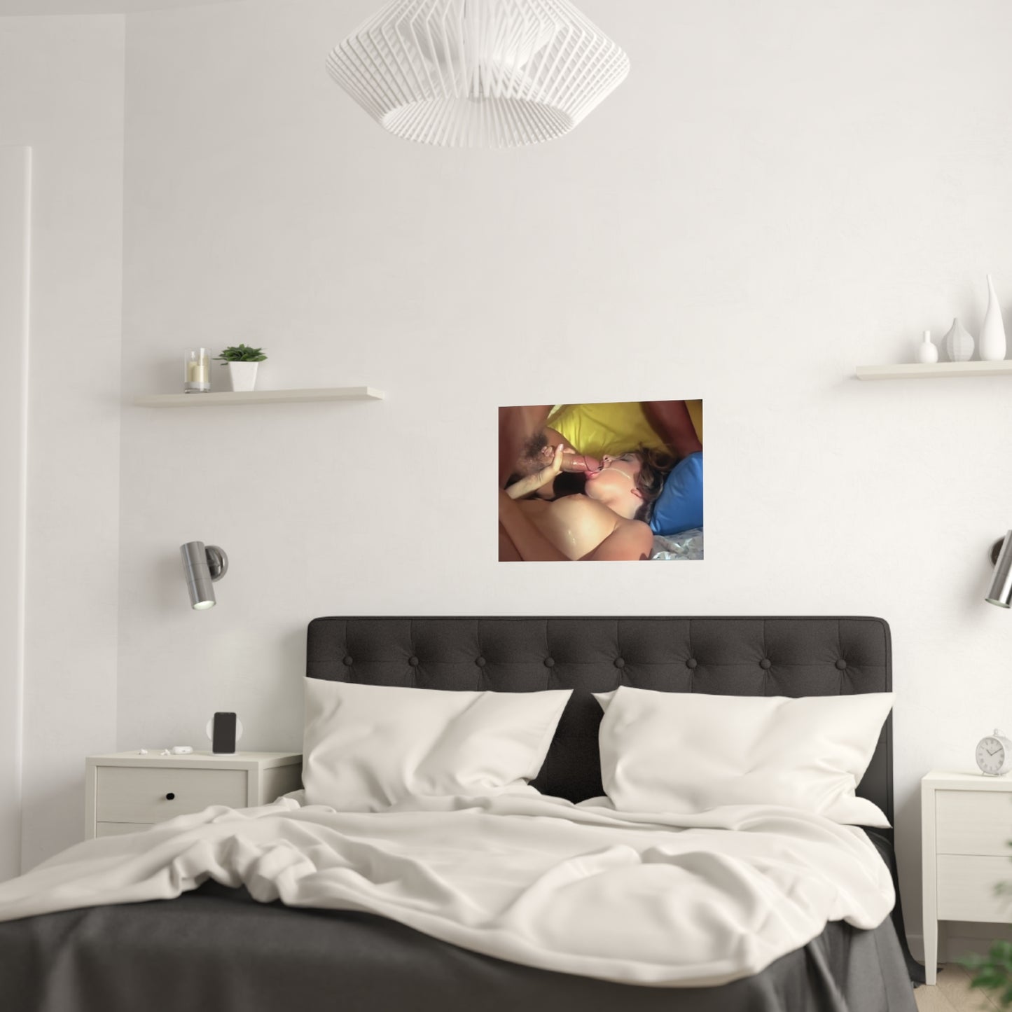 Satin Posters (210gsm) Traci Lords Naked Nude Retro