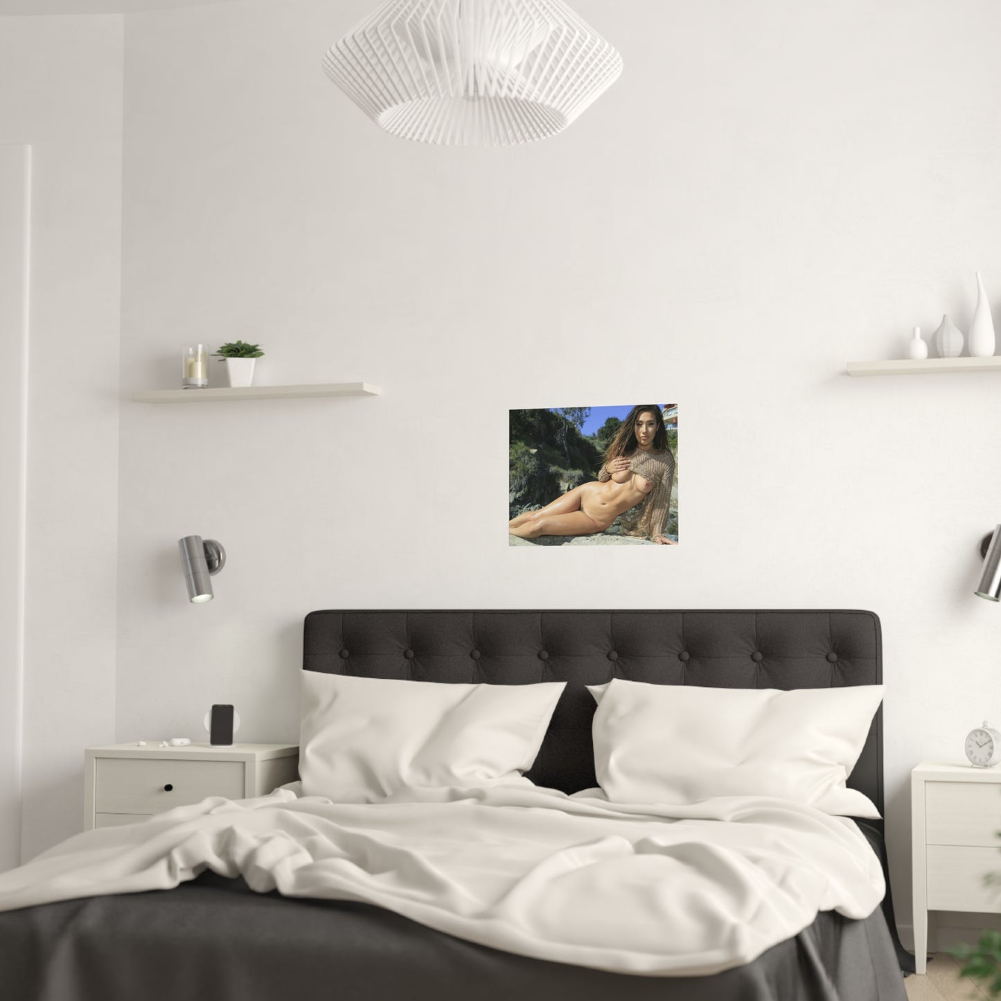 Satin Posters (210gsm) Eva Lovia Nude
