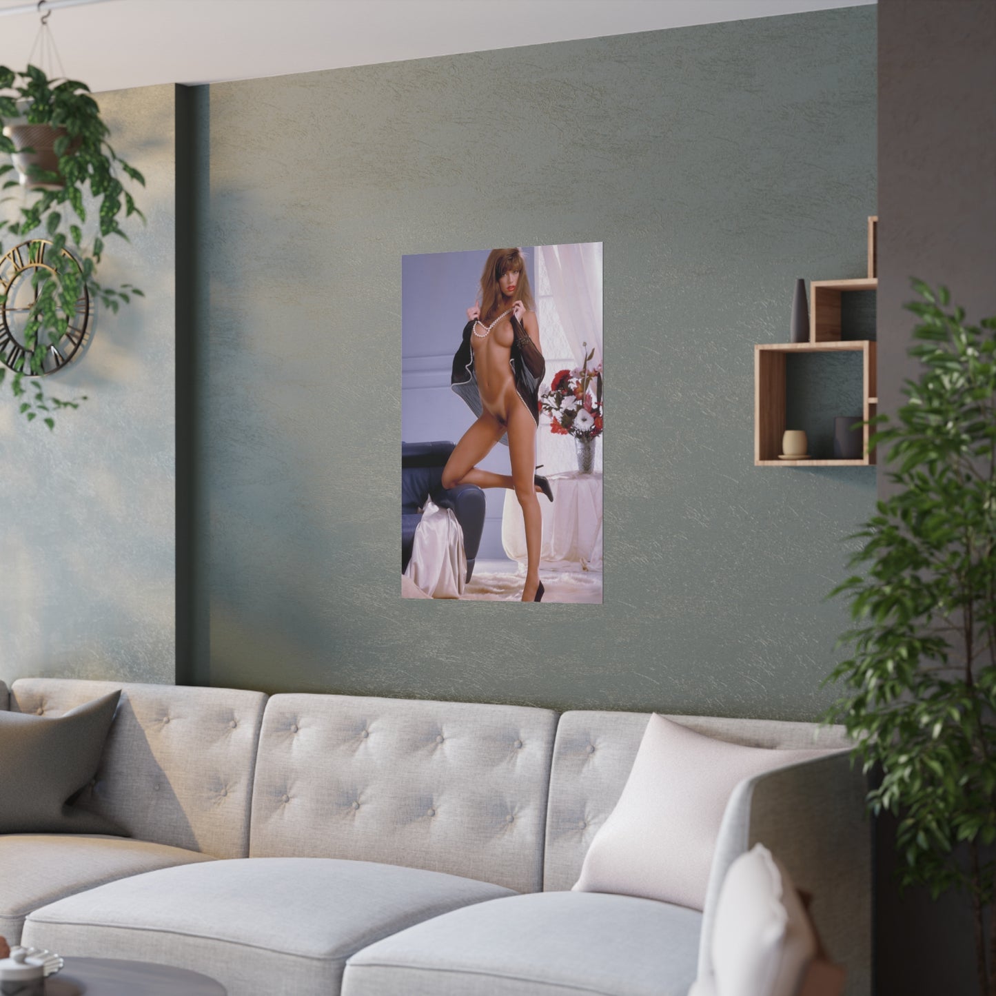 Satin Posters (210gsm) Pornstar Racquel Darrian Nude