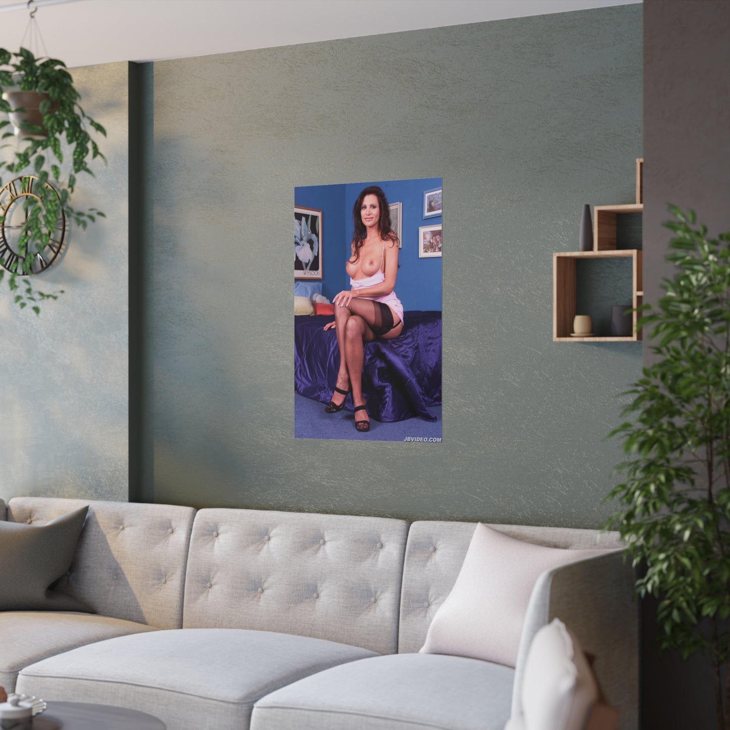 Satin Posters (210gsm) Sydnee Steele Nude