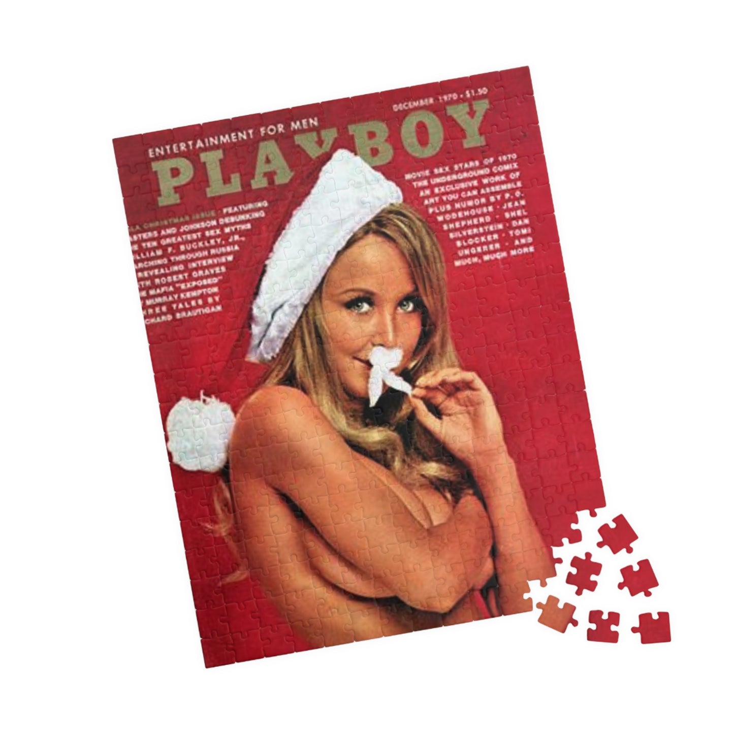 Puzzle (110, 252, 500, 1014-piece) Playboy Cover December 1970