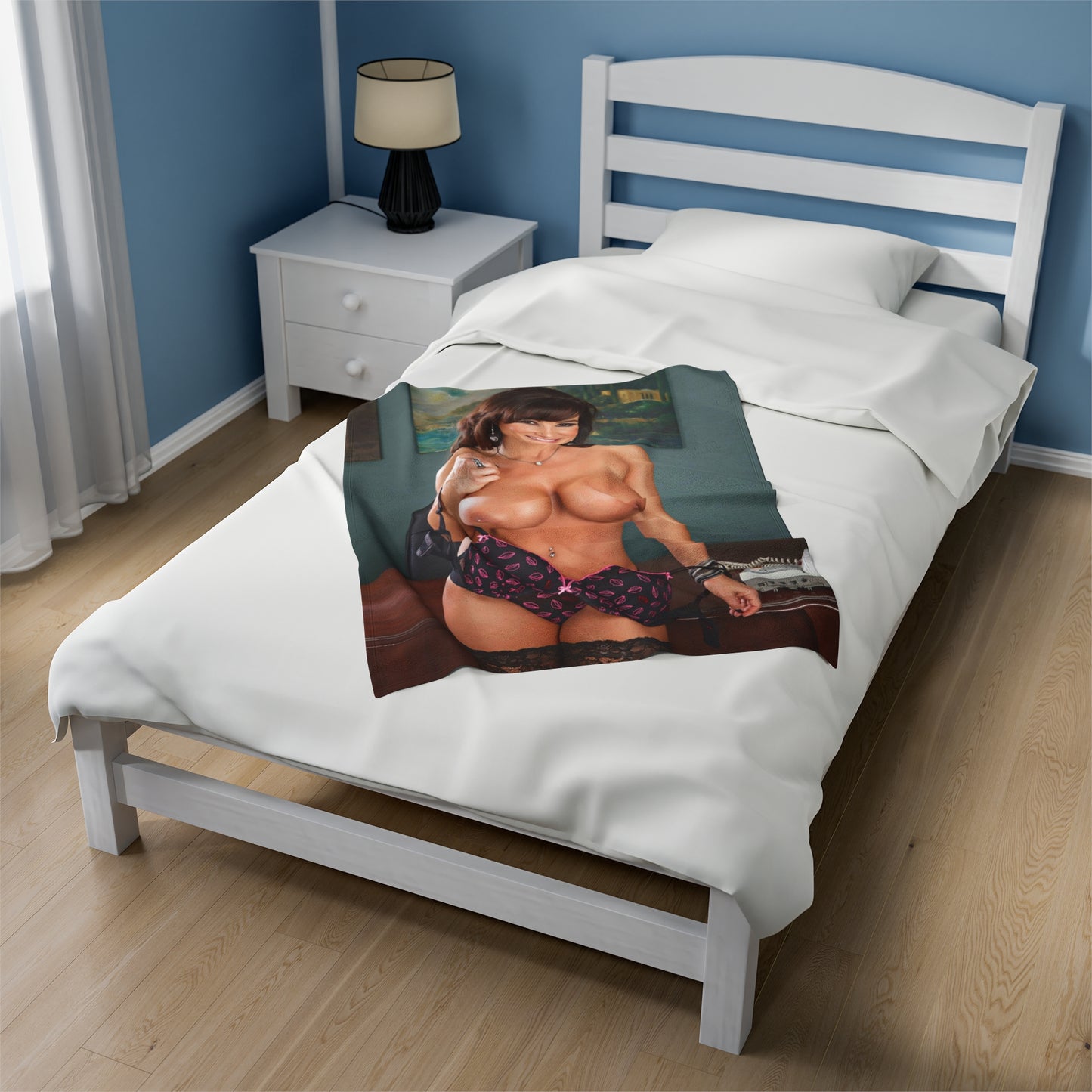 Velveteen Plush Blanket Lisa Ann