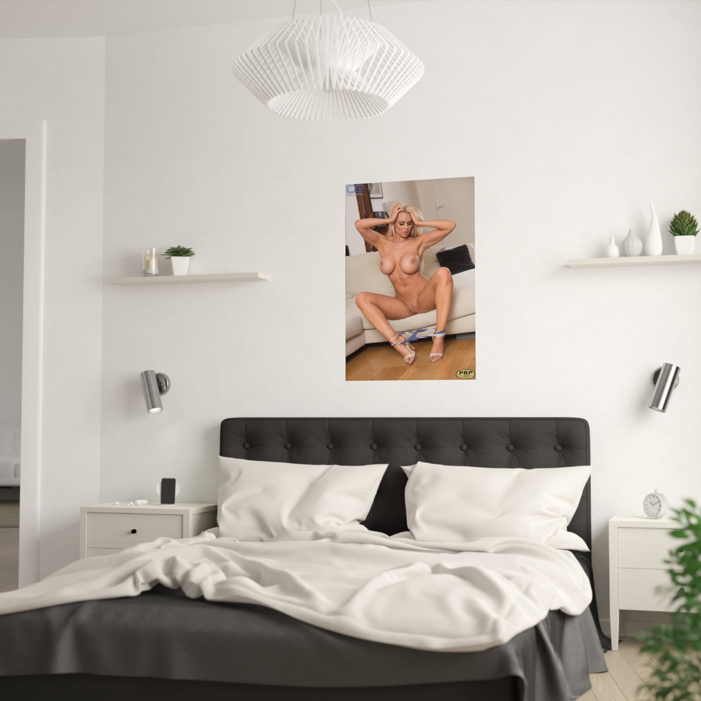 Satin Posters (210gsm) Sexy Naked Nude Pornstar