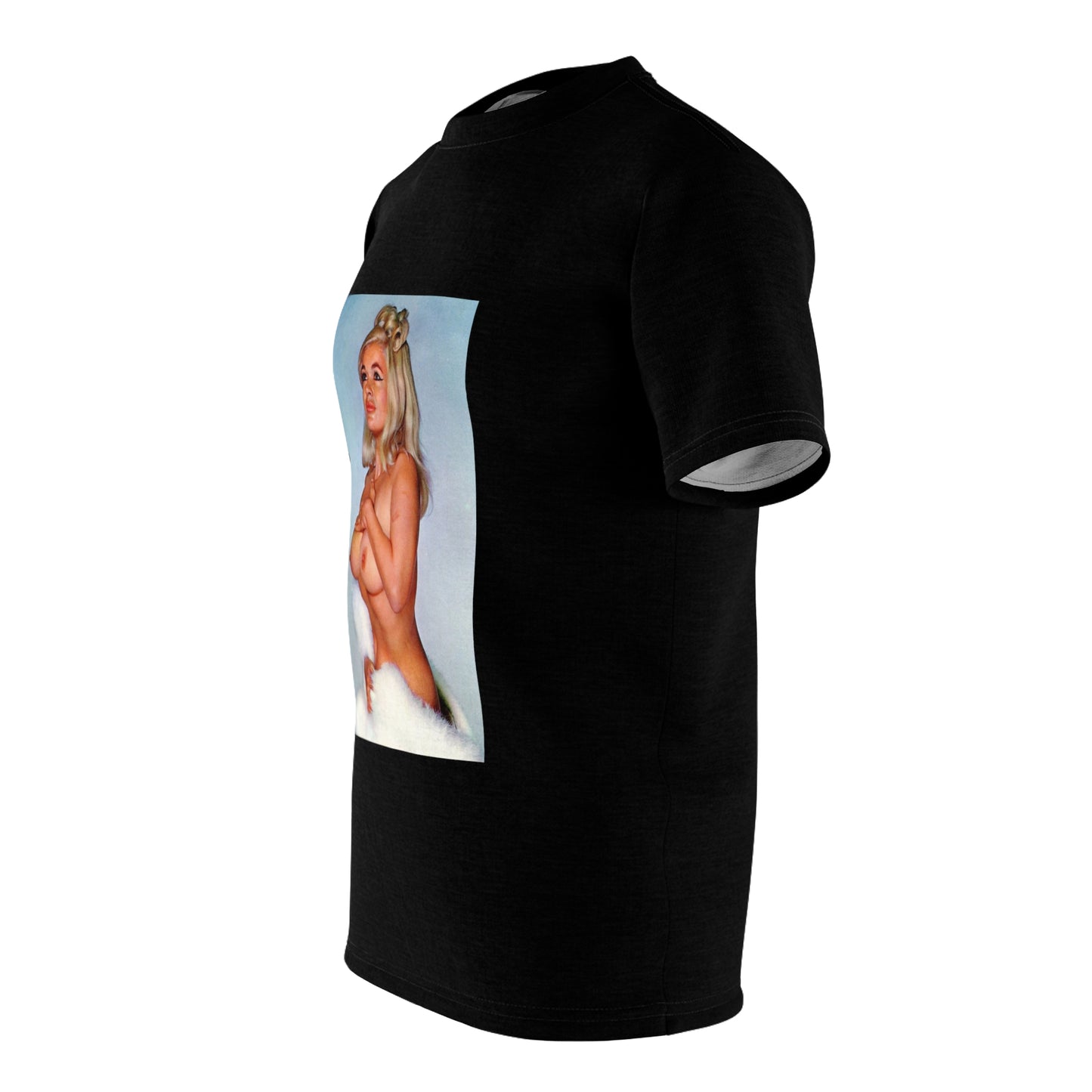 Unisex Cut & Sew Tee (AOP) Jayne Mansfield Nude