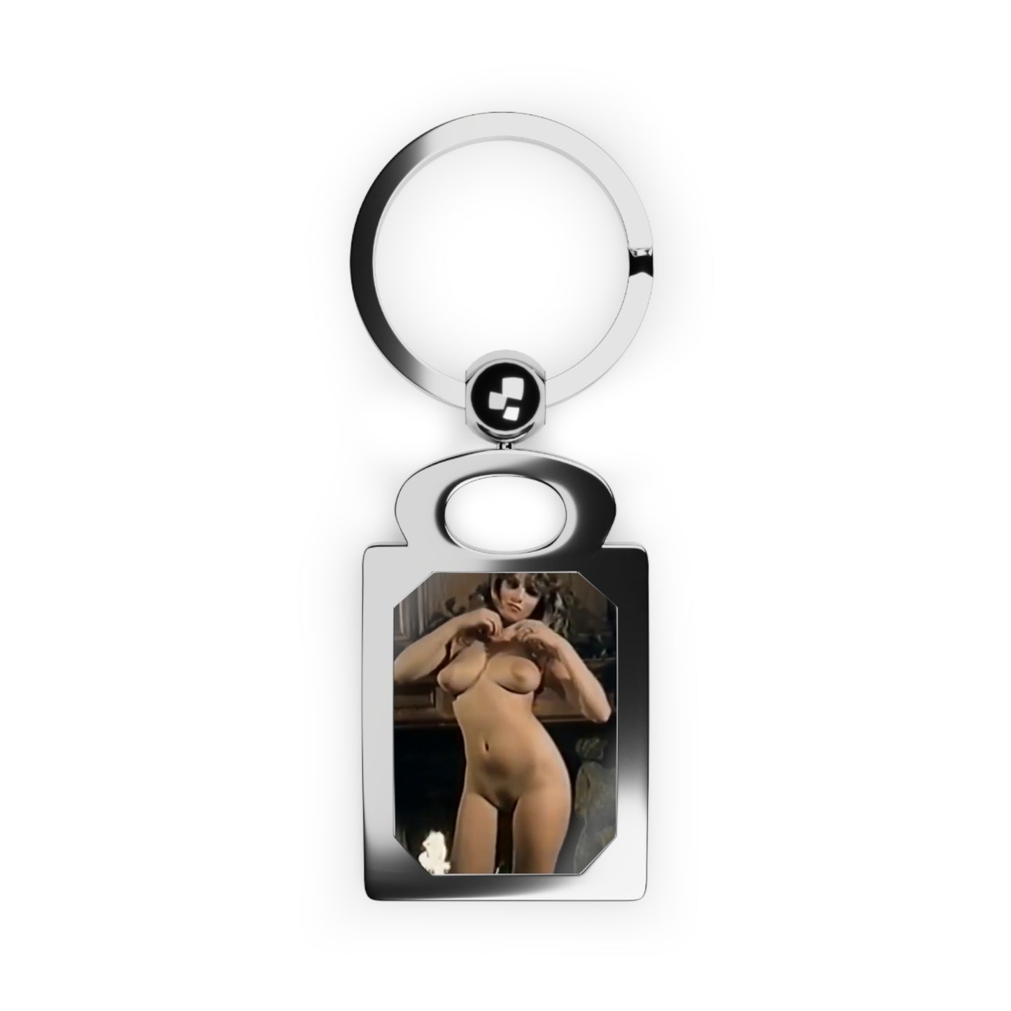 Rectangle Photo Keyring Traci Lords Nude Retro Porn Star
