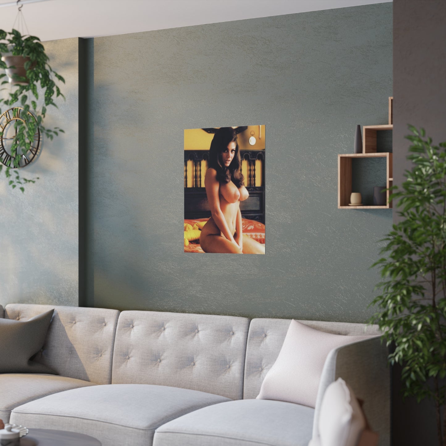 Satin Posters (210gsm) Playmate Cynthia Myers Nude