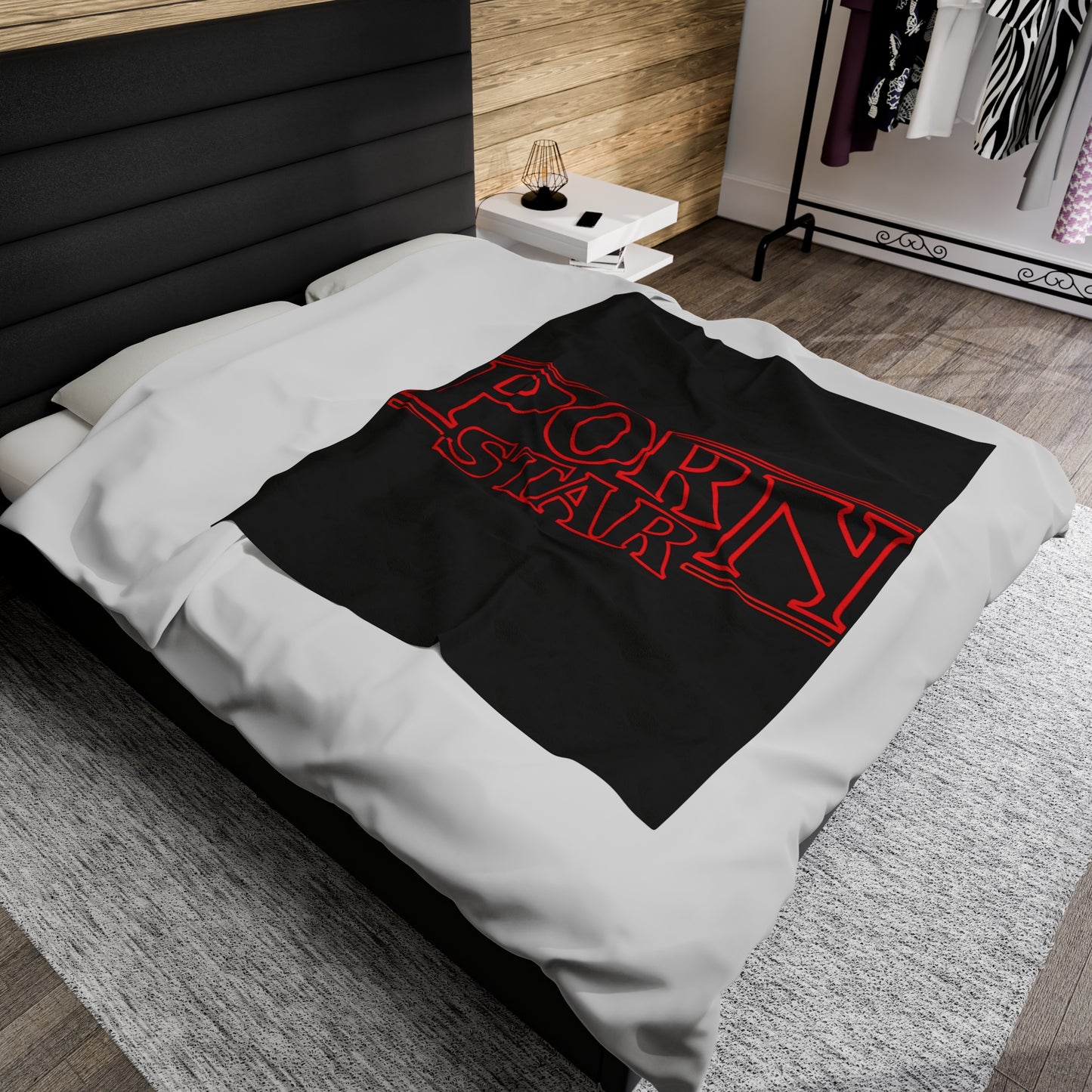 Velveteen Plush Blanket Porn Star