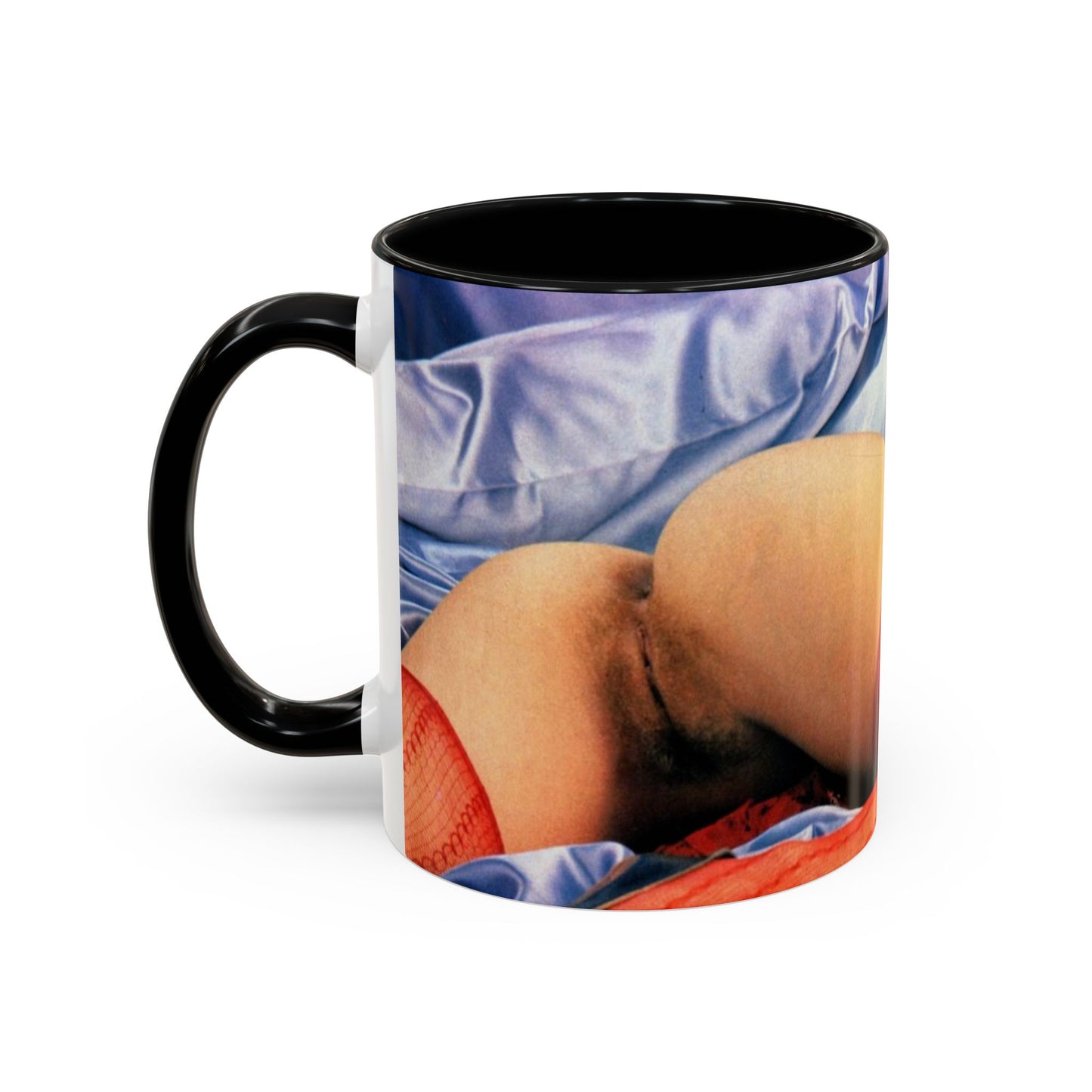 Accent Coffee Mug (11, 15oz) Traci Lords Naked Nude Retro