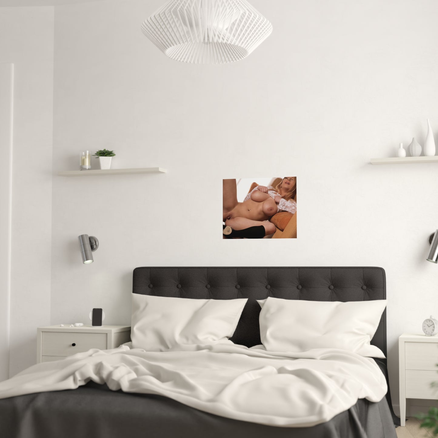 Satin Posters (210gsm) Hot Pose Nude