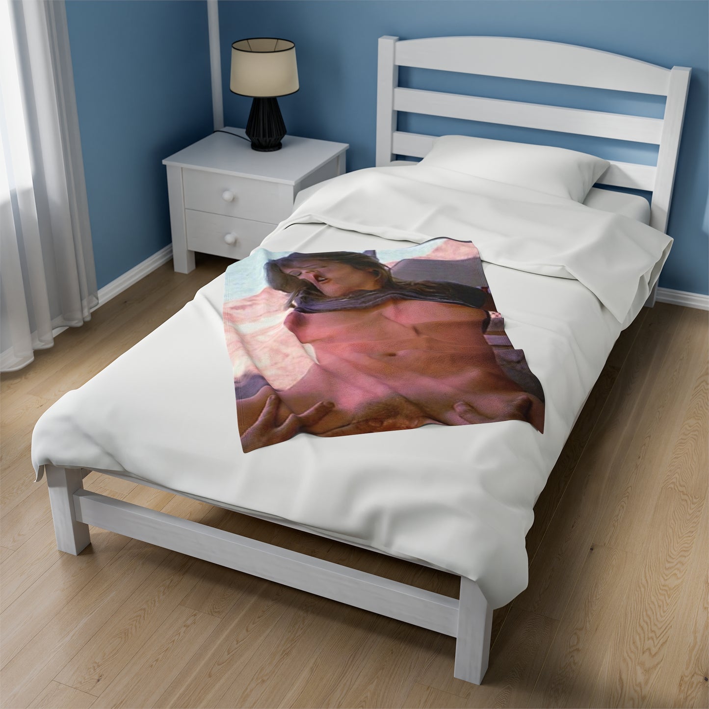 Velveteen Plush Blanket Traci Lords Nude