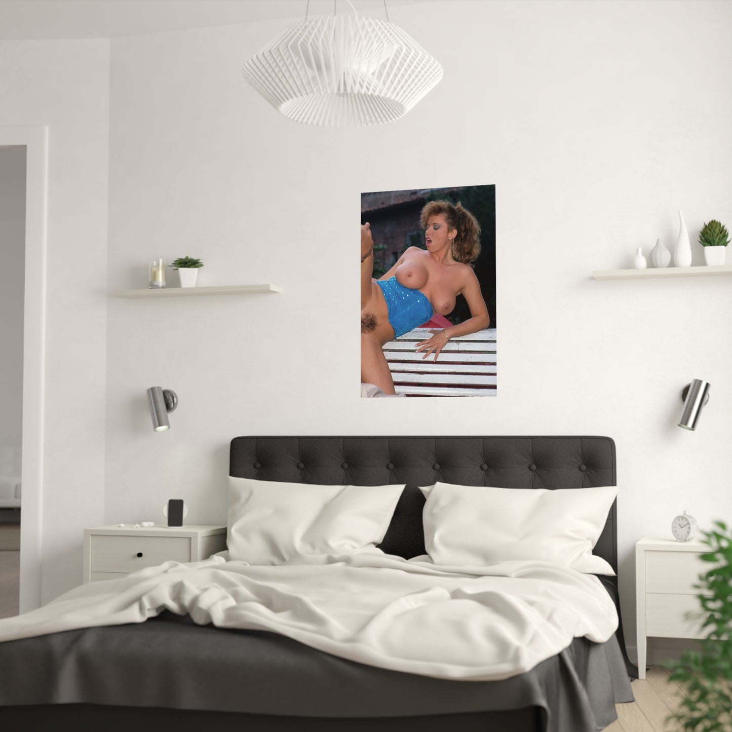 Satin Posters (210gsm) Retro Porn Star Tracey Adams