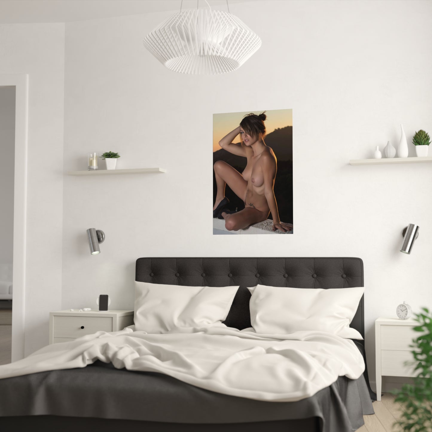 Satin Posters (210gsm) Malena Morgan Nude