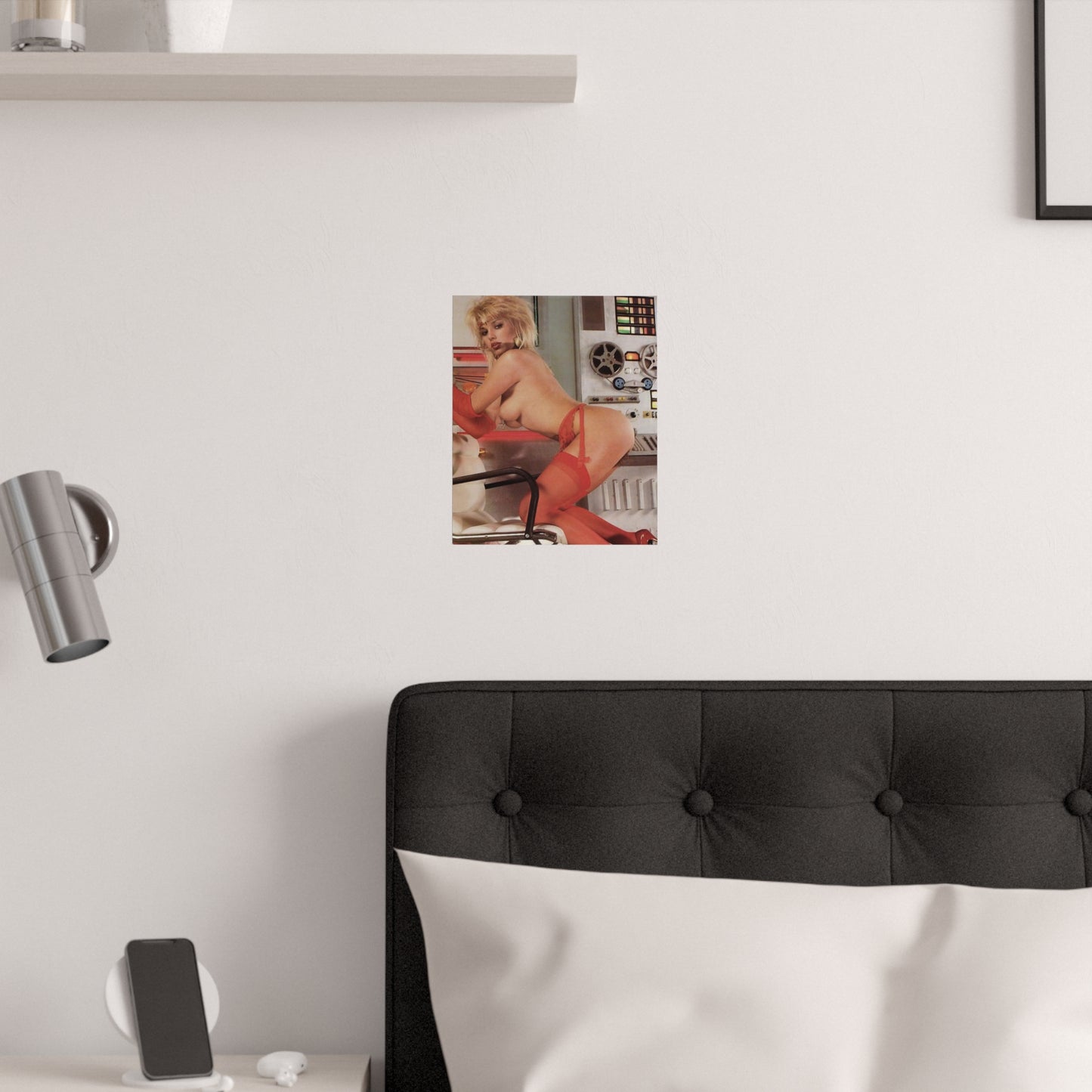 Satin Posters (210gsm) Retro French Porn Star Marilyn Jess