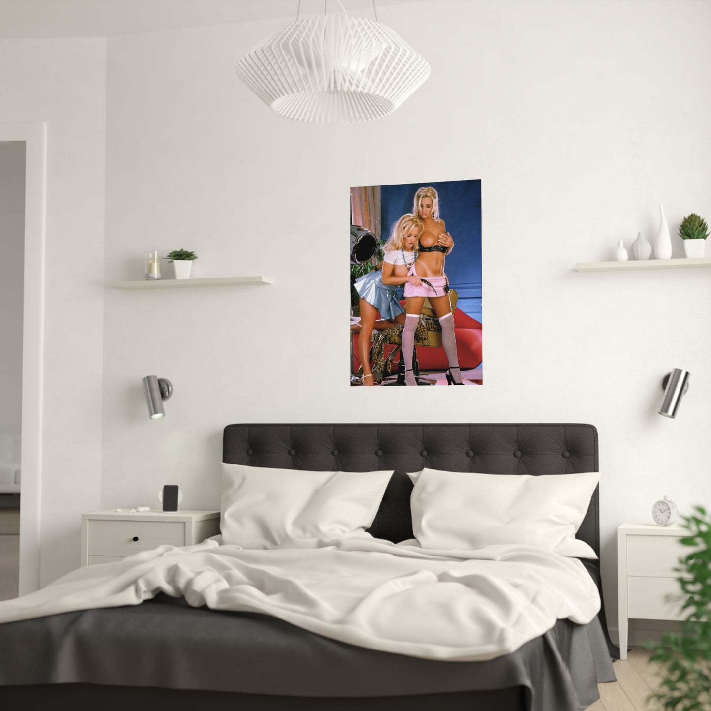 Satin Posters (210gsm) Pornstar Nikki Tyler & Kaylan Nicole Nude