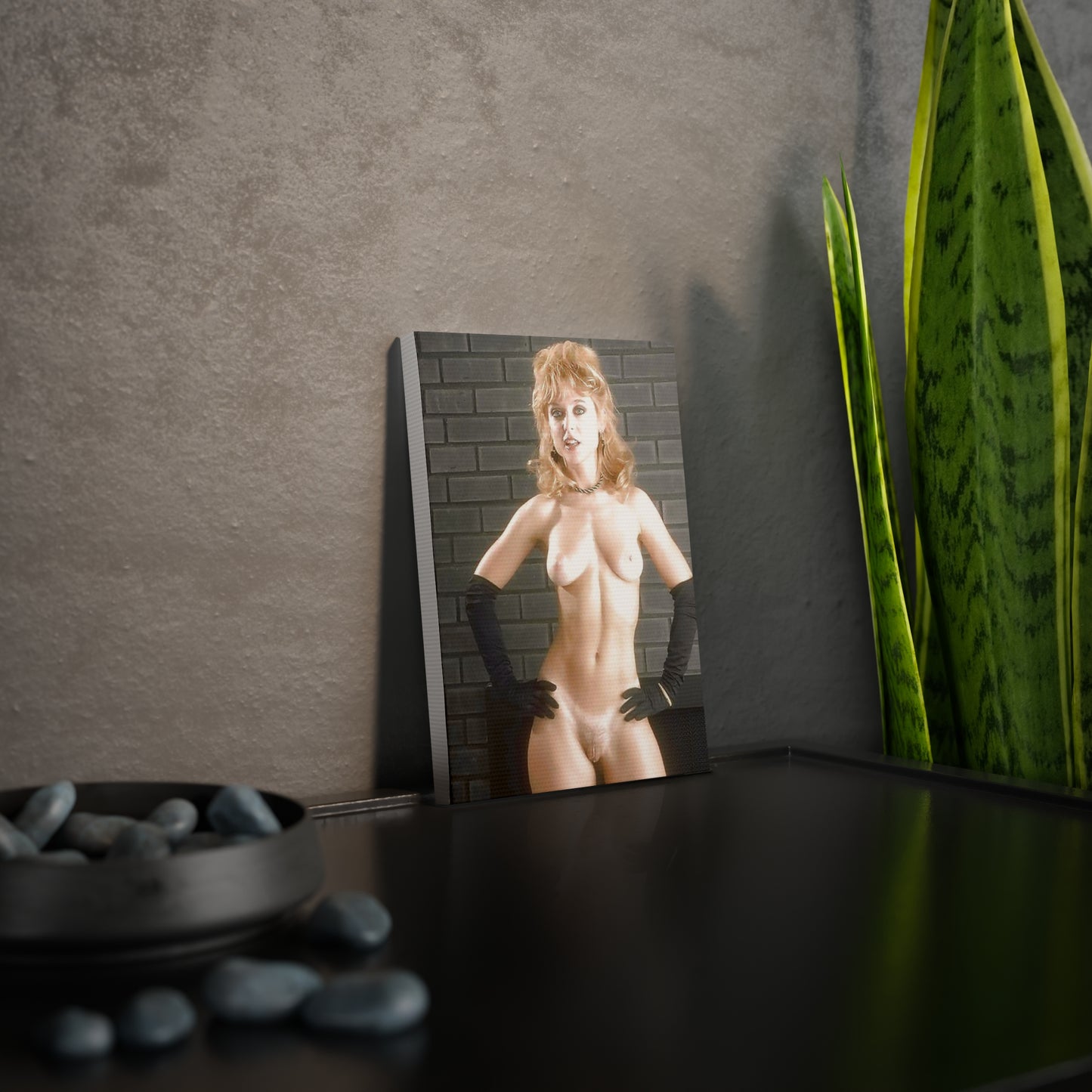 Canvas Photo Tile Retro Porn Star Nina Hartley Nude