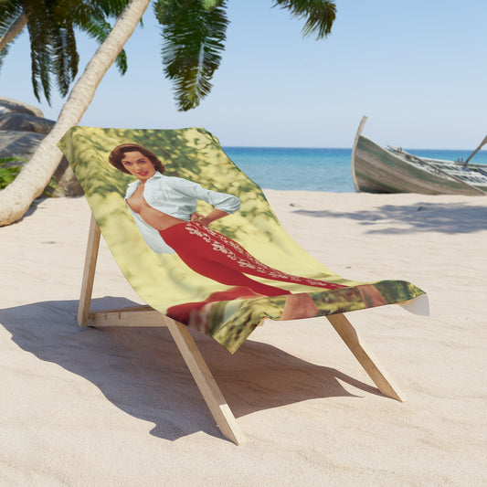 Beach Towel Playboy Playmate May 1957 Dawn Richard