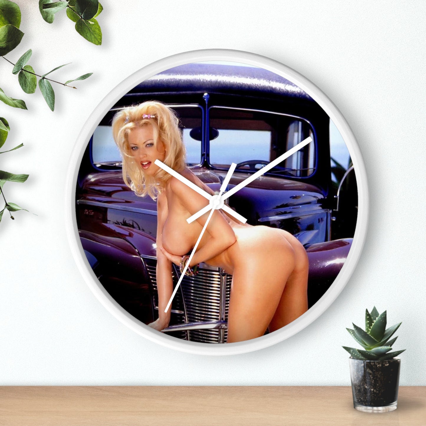 Wall Clock Pornstar Jenna Jameson Nude