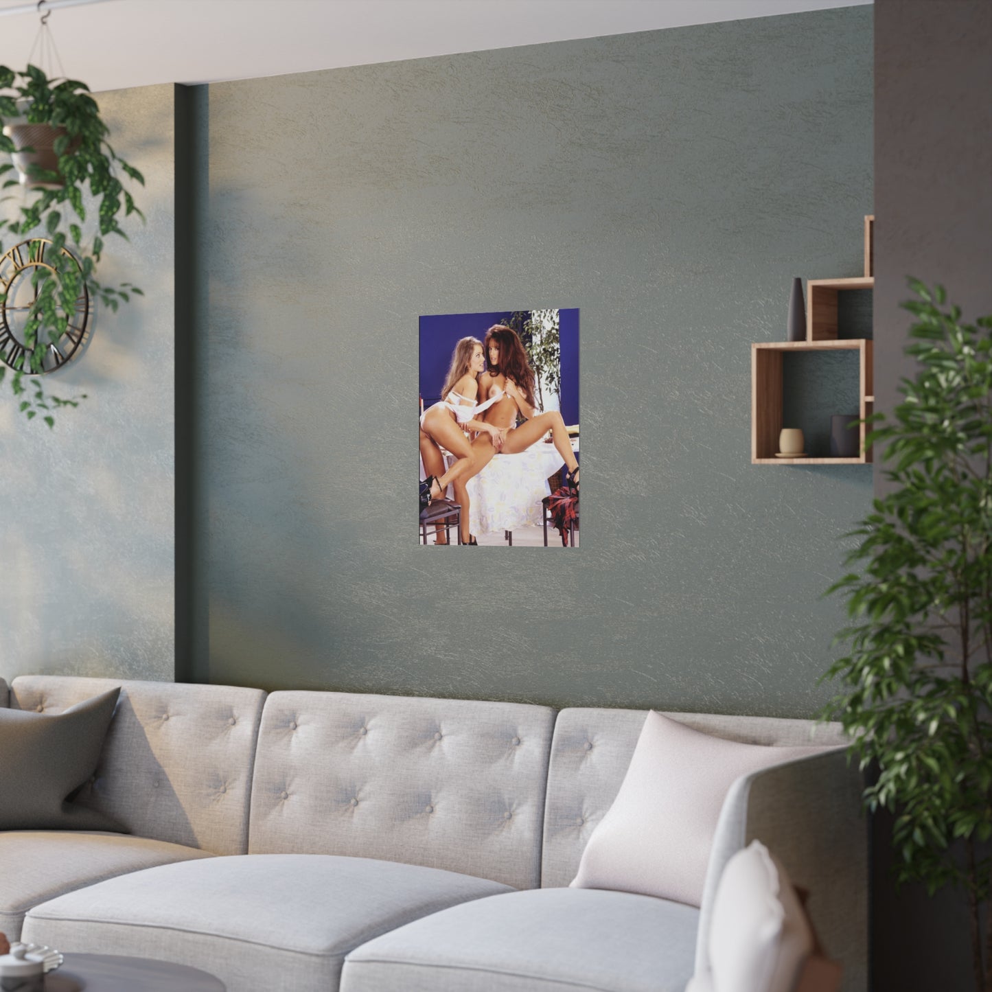Satin Posters (210gsm) Racquel Darrian Nude