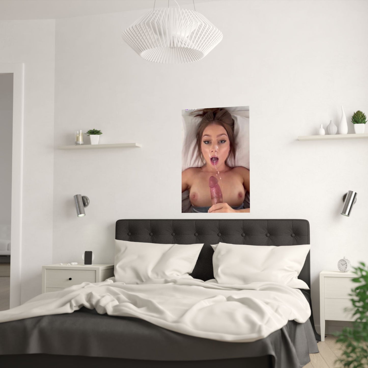 Satin Posters (210gsm) Pretty Teen POV Facial
