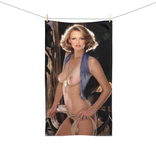 Hand Towel Playboy Playmate October 1980 Mardi Jacquet